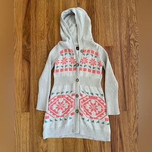 Tea Collection cardigan sweater coat - size 4-5